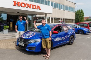 Honda’dan düşük tüketim rekoru - Honda sets new Guiness World Records 1 57393 Guinness World Records