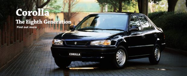 Toyota Corolla 50. Yaşını Kutluyor - 50th anniversary of Toyota Corolla 8 corolla_the_eighth_generation