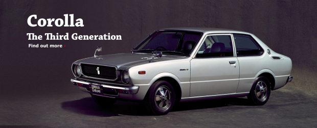 Toyota Corolla 50. Yaşını Kutluyor - 50th anniversary of Toyota Corolla 3 corolla_the_third_generation