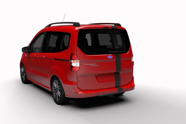 Yeni Ford Tourneo Courier Blackline Serisi Mayıs Ayında Türkiye'de 2 Ford Tourneo Courier Blackline 2
