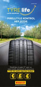 Pirelli'den Yeni Alınan 4 Lastikten 1'i 6 Ay Süre İle Sigorta Altına Alınıyor 1 tyrelie pirelli