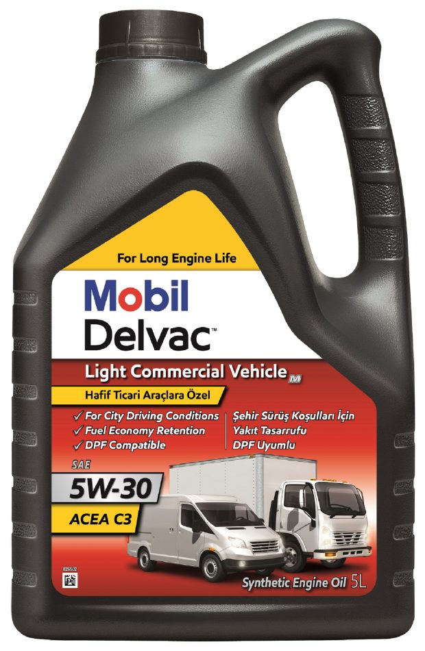 Mobil Yağ Hafif Ticari Araçlar İçin Yeni Ürünler Geliştirdi 1 Mobil Delvac LCV M 5W 30 GSP 4X5L