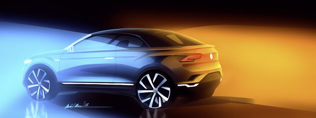 Volkswagen T-Roc Temelli Cabriolet Üretimi Onaylandı 1 t roc cabriolet