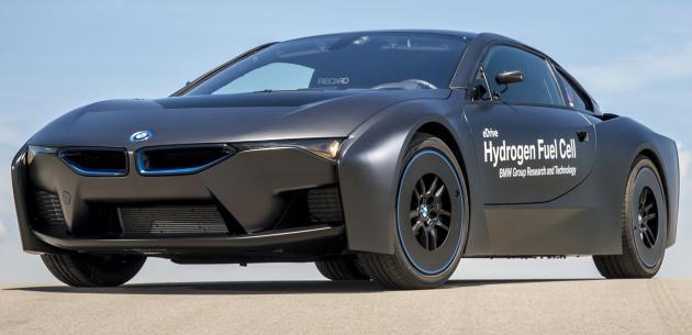 BMW i8 hidrogen fuel cell