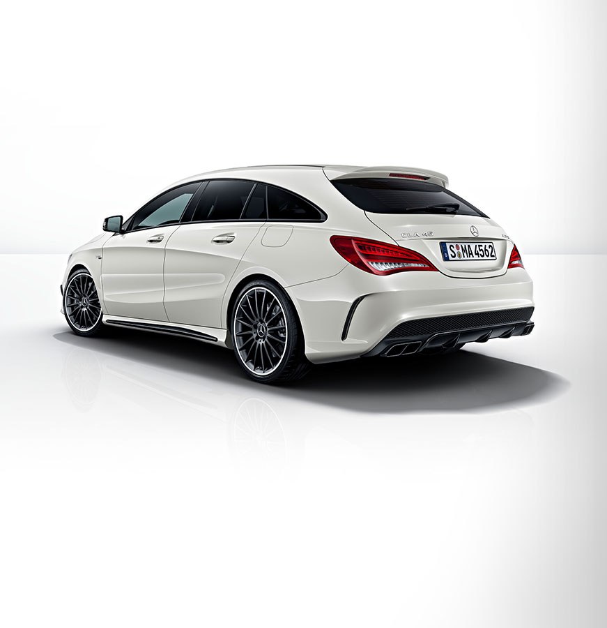 cla45 shootinbrake amg 2