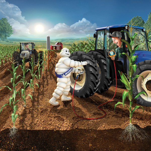 Tarım sektöründe verim Michelin Ultraflex ile artırıyor Tarım sektöründe verim Michelin Ultraflex ile artırıyor