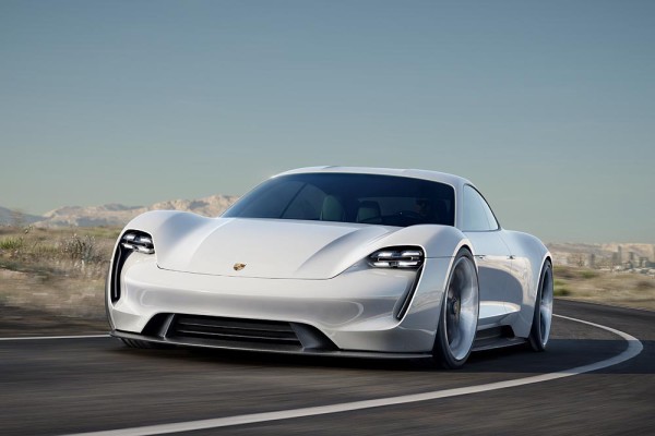 First battery-powered four-seat concept car from Porsche