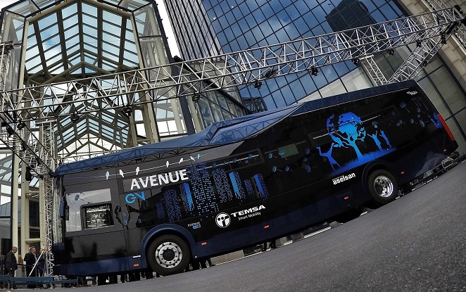 Türkiye’nin Yüzde 100 Yerli ve Elektrikli İlk Şehiriçi Otobüsü Temsa Avenue EV