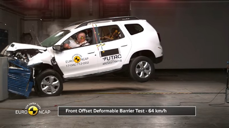 Yeni Dacia Duster Euro Ncap Çarpışma Testi