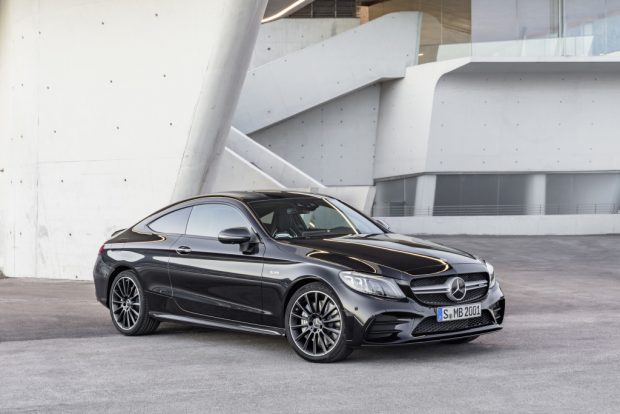 Mercedes Benz C Serisi Coupe on