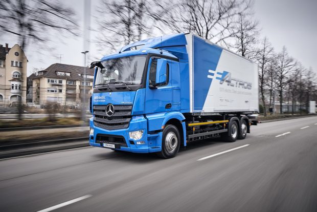 Mercedes-Benz Elektrikli Actros Kamyonu 2018 Yılında Piyasaya Sürecek 1 eActros 1