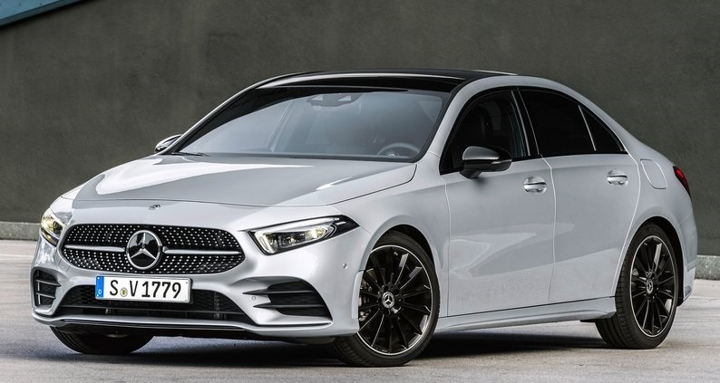 Mercedes Benz A Class Sedan 3
