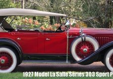 1927 Model La Salle Series 303 Sport Phaeton