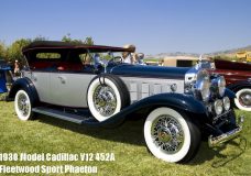 1930 Model Cadillac V12 452A Fleetwood Sport Phaeton
