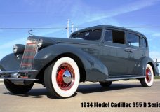 1934 Model Cadillac 355 D Series