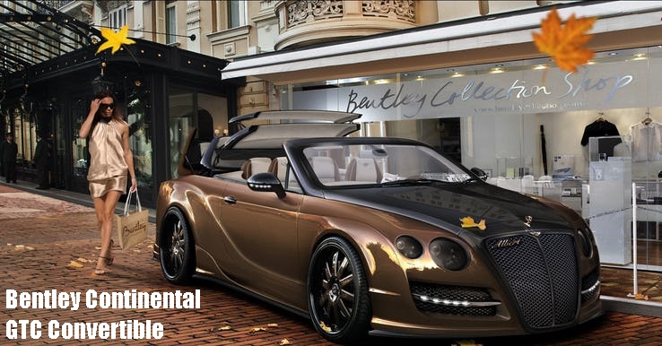 bentley continental  gtc convertible kadin