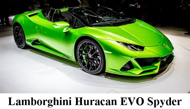11 Lamborghini Huracan EVO Spyder