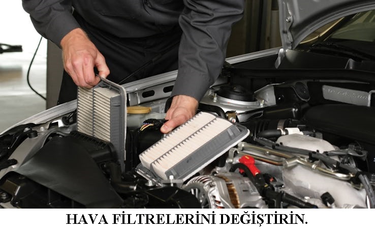13 hava filtresi degisimi