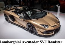 2 Lamborghini Aventador SVJ Roadster