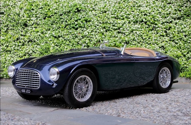 8 Ferrari 166 MM Barchetta Touring