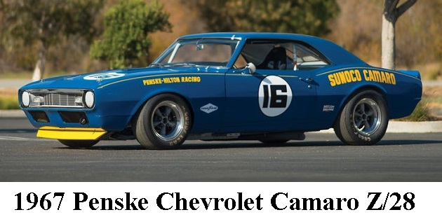 1967 Penske Chevrolet Camaro Z 28