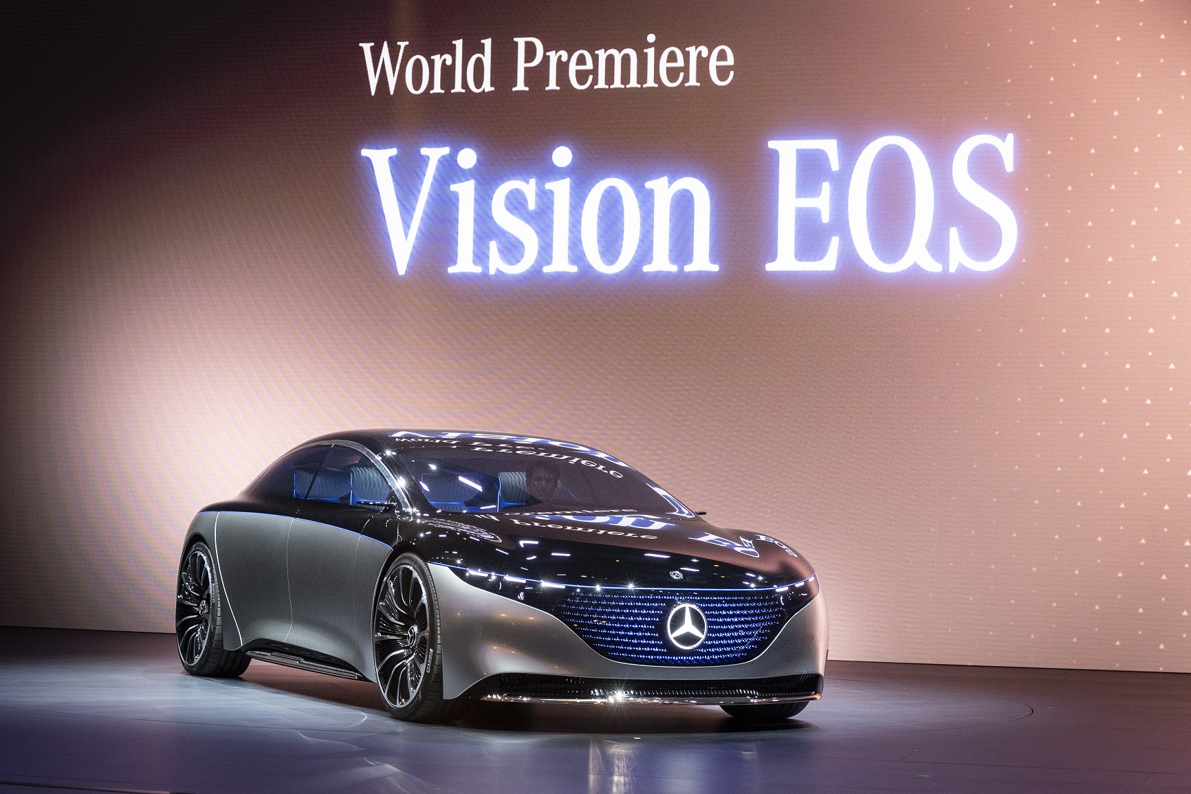 Mercedes Benz Vision EQS Concept