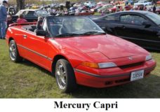Mercury Capri