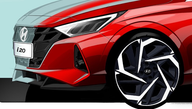 Yeni Hyundai i20 İçin İlk Görseller Paylaşıldı