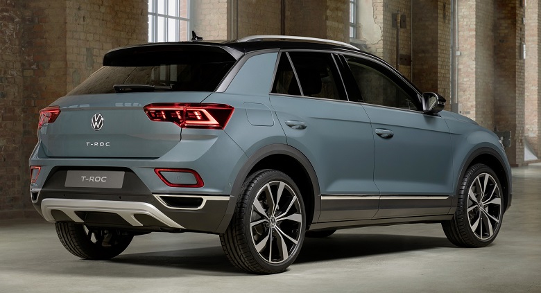 Makyajlanarak Yenilenen Volkswagen T-ROC Satışa Sunuldu 1 yeni VW T Roc 2022 3