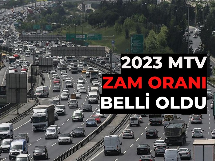 Motorlu Taşıtlar Vergisi 2023 Zam Oranı