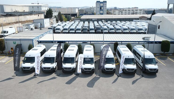 Türkiye’de Üretilen Mercedes-Benz Sprinter’ın 40 Binincisi Banttan İndi