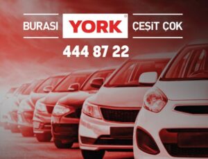 York Car Rental Türkiye’de Faaliyete Başladı