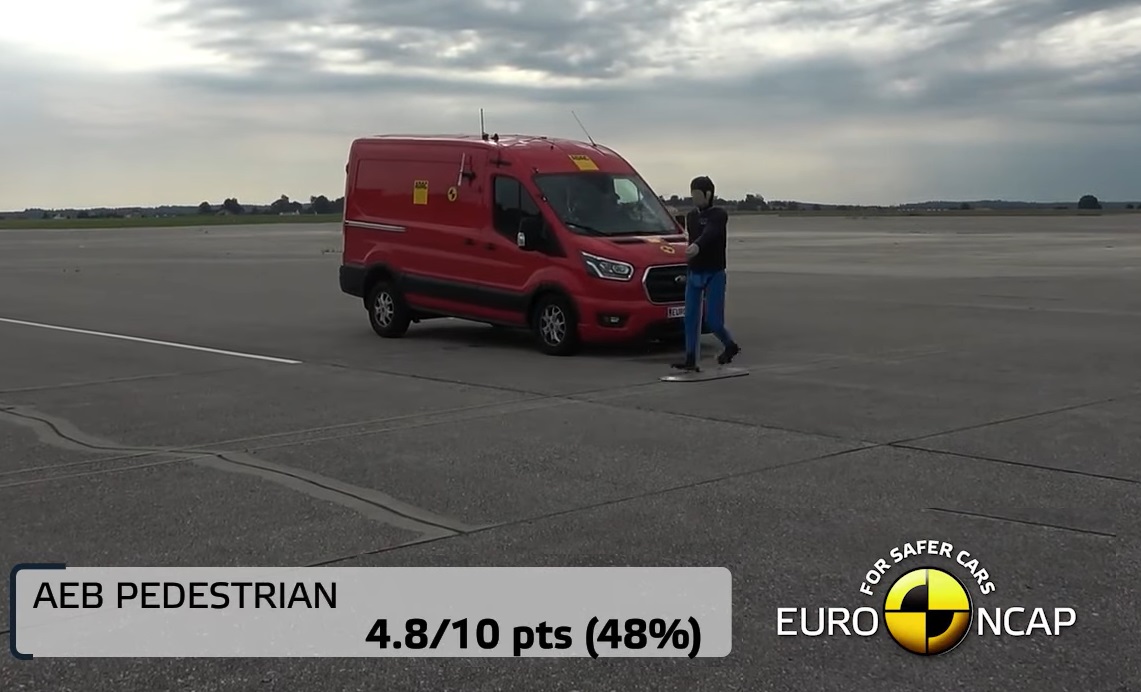 Ford E-Transit Euro NCAP Altın Ödülünü Kazandı Ford E-Transit Euro NCAP Altın Ödülünü Kazandı