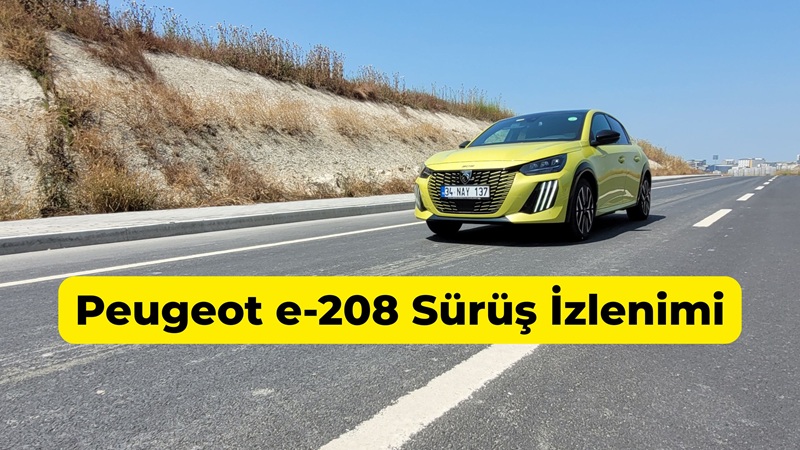 Peugeot e-208 Sürüş İzlenimi