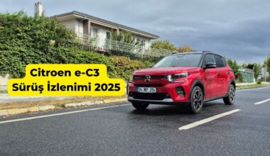 Citroen e-C3 Sürüş İzlenimi 2025 Citroen e-C3 Sürüş İzlenimi 2025
