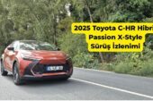 2025 Toyota C-HR Hibrit Passion X-Style Sürüş İzlenimi