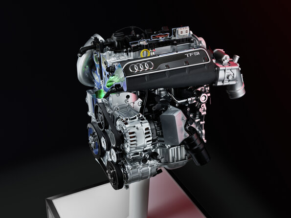 Audi 5 Silindirli Motor 50 Yaşında 3 Audi 5 Silindirli Motor 4