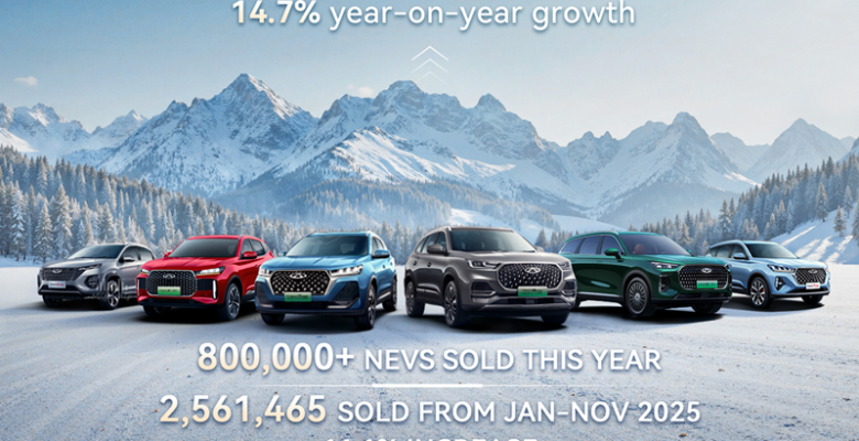 Chery 2025 Satışları Artmaya Devam Ediyor Chery 2025 Satışları Artmaya Devam Ediyor