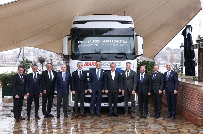 Mars Logistics Filosuna 158 Adet Ford Trucks F-Max Kattı 1 Mars Logistics Filosu 2