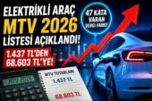 Elektrikli Otomobillerde MTV Tutarı 2026 Belli Oldu