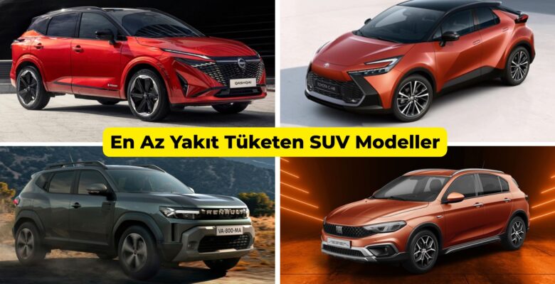 En Az Yakıt Tüketen SUV Modeller En Az Yakıt Tüketen SUV Modeller