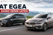 Fiat Egea Kasko Değer Listesi Mayıs 2026