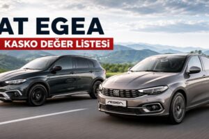 Fiat Egea Kasko Değer Listesi Mayıs 2026