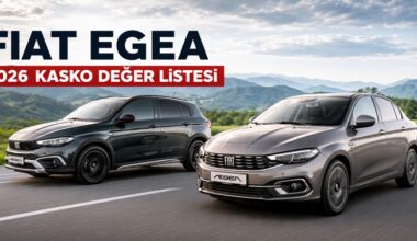 Fiat Egea Kasko Değer Listesi Mayıs 2026 Fiat Egea Kasko Değer Listesi Mayıs 2026