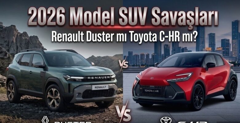 Renault Duster mı Toyota C-HR mı? Renault Duster mı Toyota C-HR mı?