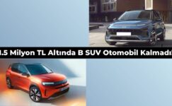 1.5 Milyon TL Altında B SUV Otomobil Kalmadı! 1.5 Milyon TL Altında B SUV Otomobil Kalmadı!