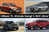 2 Milyon TL Altında Hangi C-SUV Alınır? İşte 2026’nın En Mantıklı 5 Seçeneği