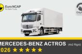 Mercedes-Benz Actros Euro NCAP Testinden 5 Yıldız Aldı