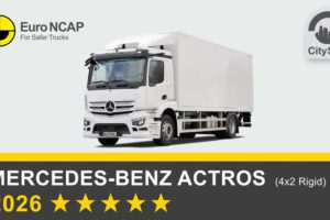 Mercedes-Benz Actros Euro NCAP Testinden 5 Yıldız Aldı