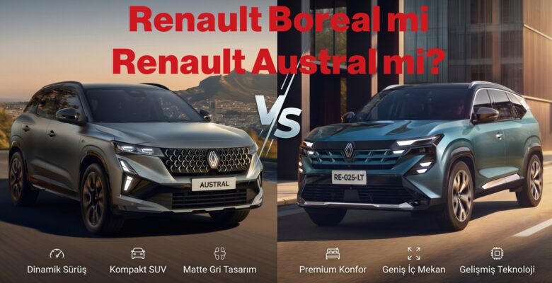 Renault Boreal mi Renault Austral mi? Kardeşlerin C-SUV Düellosu (2026) Renault Boreal mi Renault Austral mi? Kardeşlerin C-SUV Düellosu (2026)